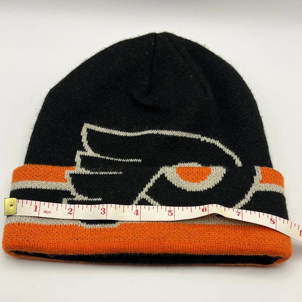 Philadelphia Flyers NHL Knit Cuffed Beanie - Black & Orange
